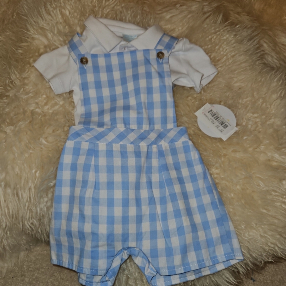 Edgehill Collection baby boy outfit 6M NWT